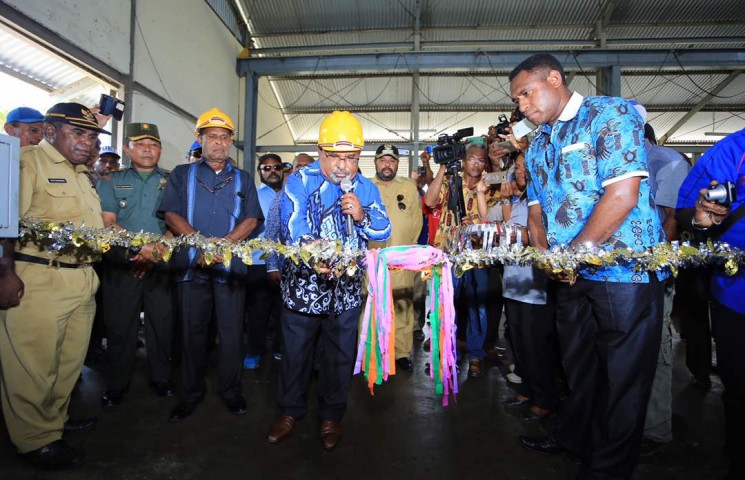 Gubernur Resmikan PLTD Numfor